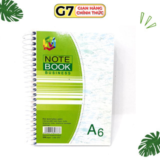 Sổ lò xo A6 200 trang Hải Tiến, sổ tay lò xo