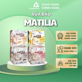 Sữa bầu matilia Pháp đủ vị (4hộpx200ml)
