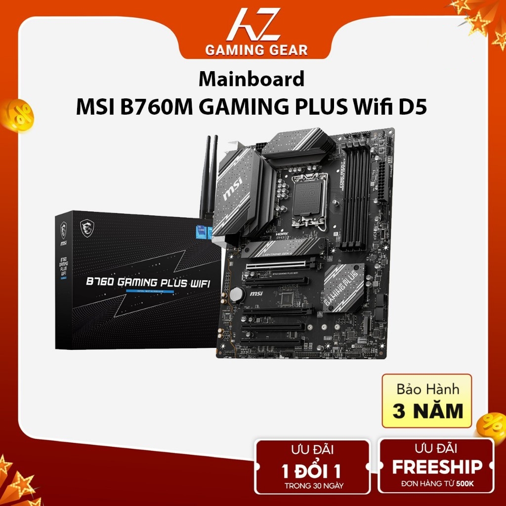 Mainboard MSI B760 GAMING PLUS WIFI D5