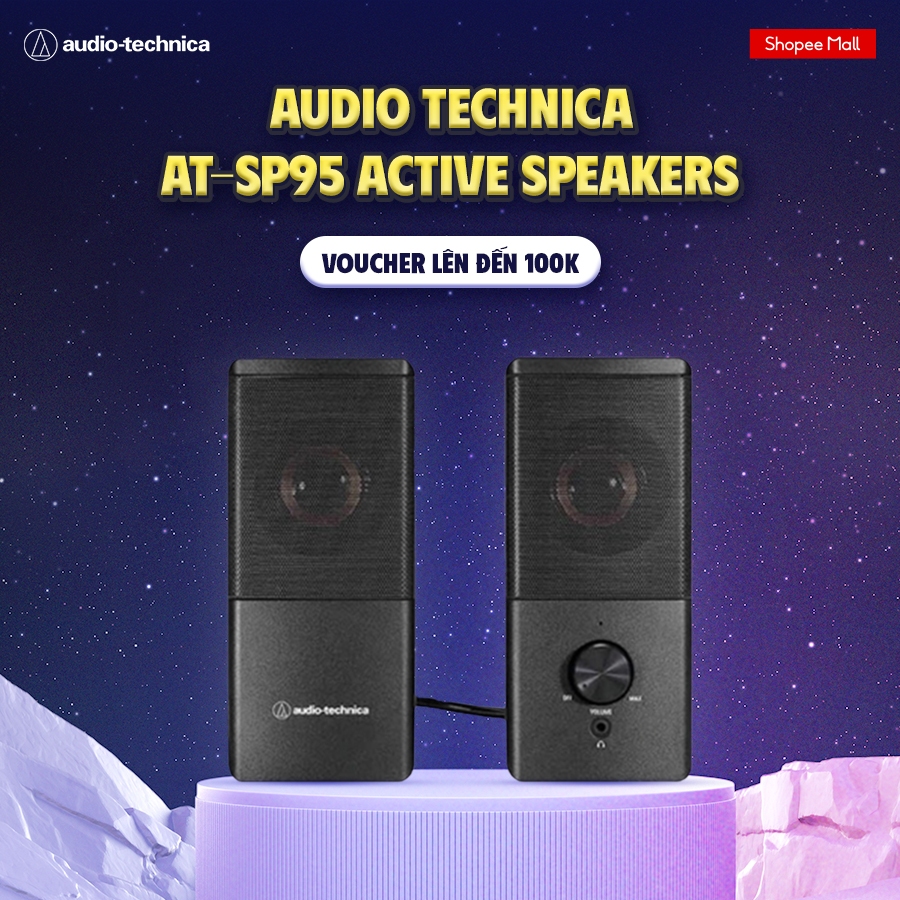 Bộ Loa Máy Tính Laptop Audio Technica AT-SP95 Active Speakers – Hàng Chính Hãng