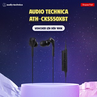 Tai Nghe Bluetooth Nhét Tai inear Audio Technica Solid Bass ATH-CKS550xBT - Hàng Chính Hãng