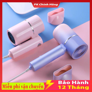 Máy Sấy Tóc Gấp Gọn Mini, Máy Sấy Tóc Tạo Kiểu Công Suất 2200W Chuẩn Salon Sấy Khô Siêu Nhanh