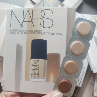 Mẫu thử Kem nền lì Nars Sheer Glow Foundation
