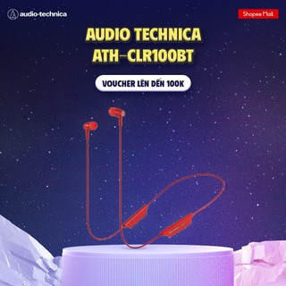 Tai Nghe Nhét Tai Bluetooth 5.0 Audio Technica ATH-CLR100BT - Hàng Chính Hãng