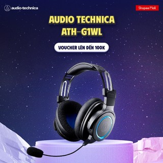 Tai Nghe Gaming Không Dây Closed-back Audio Technica ATH-G1WL - Hàng Chính Hãng