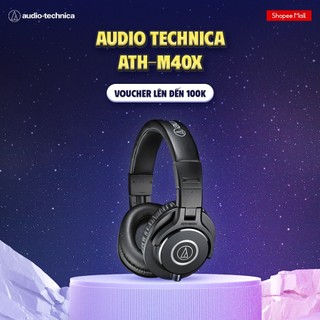 Tai Nghe Chụp Tai Overear Audio Technica ATH-M40x Professional Hifi - Hàng Chính Hãng