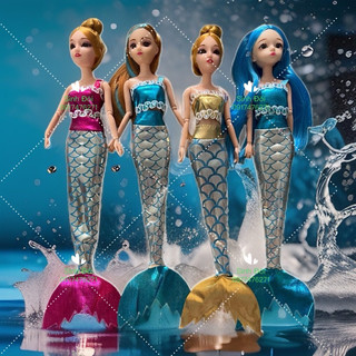 1 con búp bê nàng tiên cá có khớp cao 30cm - đồ chơi búp bê