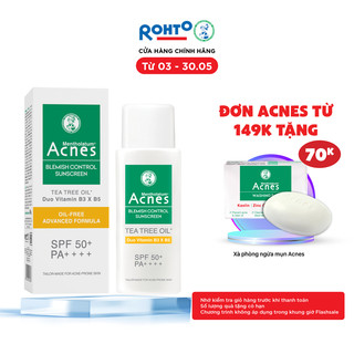 Kem chống nắng cho da dầu mụn Acnes Blemish Control Sunscreen 50ml