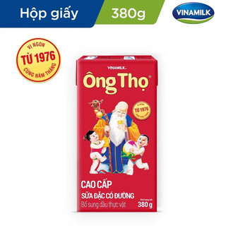 Sữa đặc ông thọ hộp giấy 380g