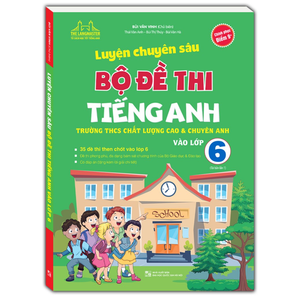 Sách - Luyện chuyên sâu bộ đề thi tiếng anh vào lớp 6