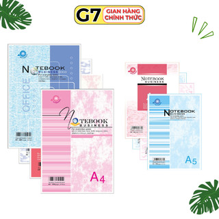 Sổ lò xo a5 a4 dày 200trang, sổ tay lò xo