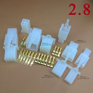 Đầu nối dây điện xe máy 2.8mm