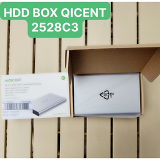 Ổ cứng HDD box 1TB, 500GB  good 100% kèm BOX QICENT ORICO 3.0và type C vỏ nhôm , lưu dữ liệu di động
