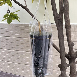 ⚡HOT HOT⚡ Túi nhựa pvc Túi Trong Suốt Đựng Ly Bình Giữ Nhiệt, Đựng Cốc Tiện Lợi, Đa Năng