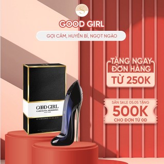 Nước hoa nữ carolina herrera good girl guốc đen edp 80ml - hương thơm hoa cỏ nhẹ nhàng nữ tính quyến rũ