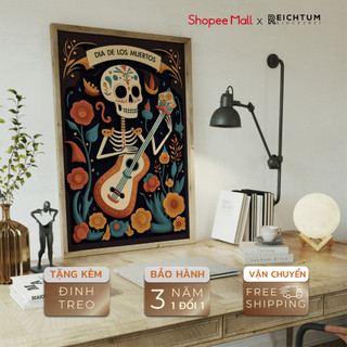 Tranh treo tường canvas tráng gương SET1 của REICHTUM - Phòng khách/ Nhà ngủ/ Decor trang trí / Chất liệu siêu bền