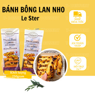 Bánh bông lan nho mini pháp gói 250g