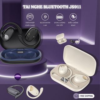Tai Nghe Bluetooth JS911 Musens không dây thiết kế treo vành tai, chống nước, có hỗ trợ micro