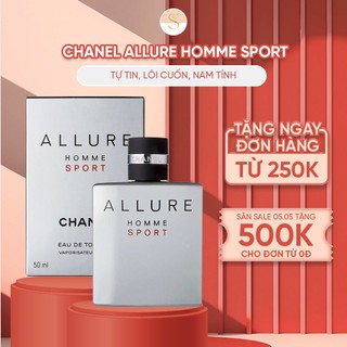 Nước Hoa Nam ℂ𝕙𝕒𝕟𝕖𝕝 Allure Homme Sport EDT 100ml -  Hương Thơm Của Chàng Trai Tự tin, Lôi Cuốn Và Nam Tính