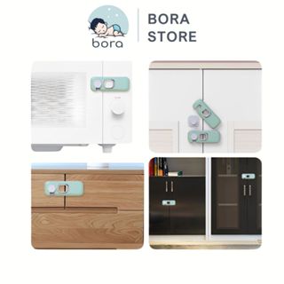 Khoá tủ lạnh, khoá tủ an toàn cho bé cao cấp Looktosee