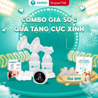 Combo Máy Hút Sữa Silicon Kamidi Max Và Núm Trợ Ti Kamidi