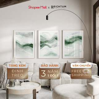 Tranh treo tường tráng gương canvas của  REICHTUM - Treo phòng khách/ Nhà ngủ/ Decor trang trí / Chất liệu siêu bền