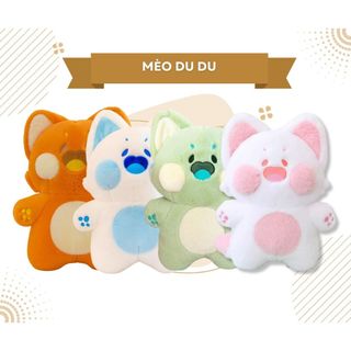 Gấu bông mèo dudu, gấu bông mèo má hồng, gấu bông dudu đuôi dài, gấu bông mèo dudu - mèo doodle