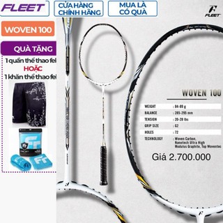Vợt cầu lông Fleet Woven 100