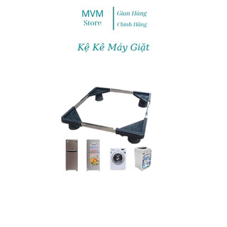 Kệ kê máy giặt, tủ lạnh đa năng điều chỉnh được kích thước từ 48-60cm