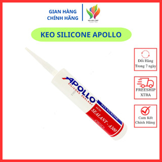 Keo Silicone Apollo A300 - Keo silicon Apolo siêu bền Chống Thấm 300ml