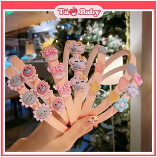 Kẹp xược tóc bờm cho bé đáng yêu hình hoa KTOC03