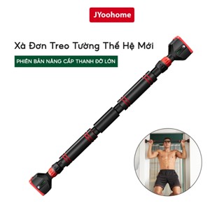 Thanh Tập Xà Đơn Gắn Cửa Bản Nâng Cấp 2024 JYoohome Đủ Cỡ 62-150cm, Dụng Cụ Tập GYM Thể Dục Tại Nhà