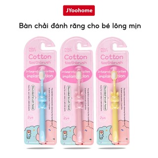 Bàn Chải Đánh Răng Cho Bé Sợi Lông Tơ Siêu Mềm JYoohome Bàn Chải Tập Đánh Răng Cho Trẻ Em 1-10 Tuổi