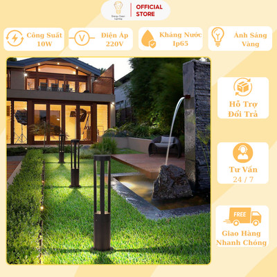 Đèn Sân Vườn , Đèn Ngoài Trời Energy Green Lighting DSV-816 Kháng Nước - Chiều Cao 80cm - Trang Trí Sân Vườn - BH 1 Năm