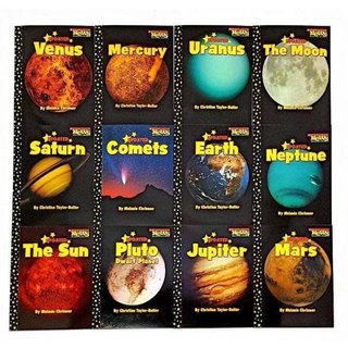 Sách - Hành tinh vũ trụ Space science - 12 cuốn bản nhập