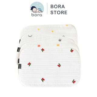 Gối cho bé sơ sinh chần bông phong cách Hàn Quốc