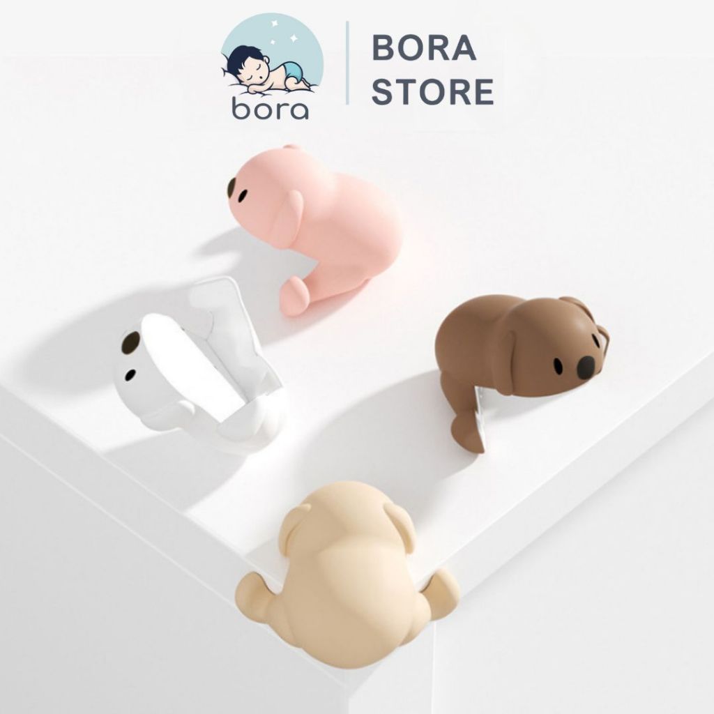 Miếng bọc góc bàn silicon giữ an toàn cho bé, chặn góc bàn cao cấp