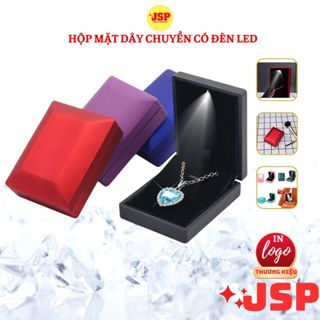 Hộp đựng dây chuyền có đèn LED hộp dây chuyền nhiều màu đựng mặt tượng dây bông tai JSP cao cấp. 