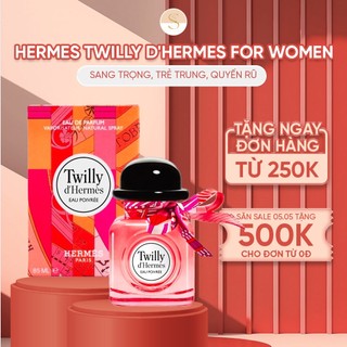 Nước hoa nữ hermes twilly d'hermes for women 85ml - hương hoa gợi cảm, nữ tính
