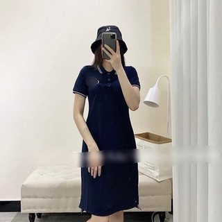 Đầm Polo Suông Ngắn Tay 2 Màu