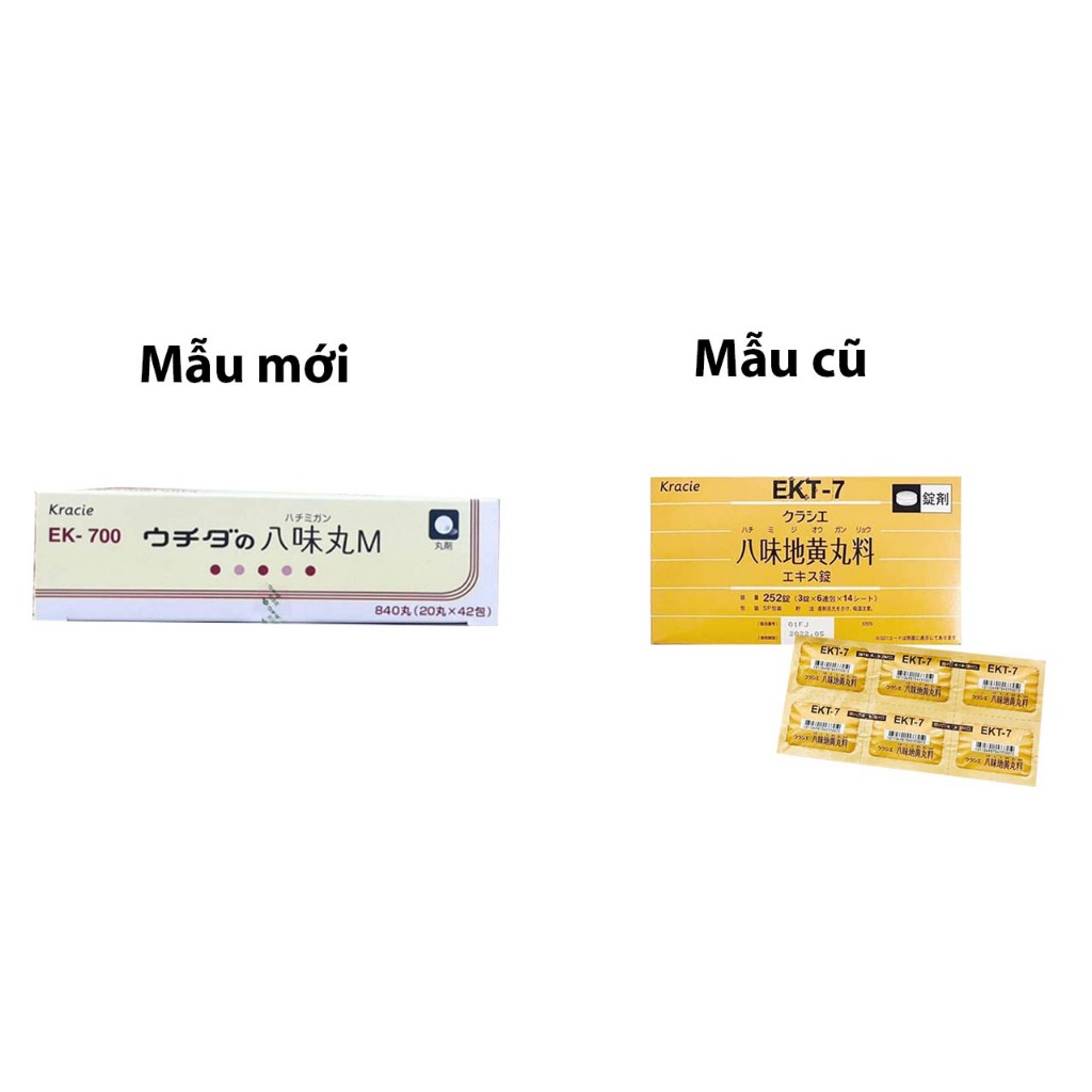 Viên uống bổ thận hỗ trợ tăng cường chức năng thận giảm tiểu đêm Kracie Nhật Bản Hộp 840 viên