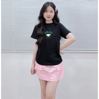 Áo Thun Form Fit Mẫu GoodDog. Áo Baby Tee Chất Cotton Co Giãn, Thoải Mái