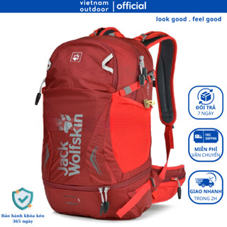 Balo Phượt Du Lịch JW MOAB JAM 34 Chống Nước Có Áo Mưa Đi Kèm Trợ Lực Đệm Lưng Thoáng Khí
