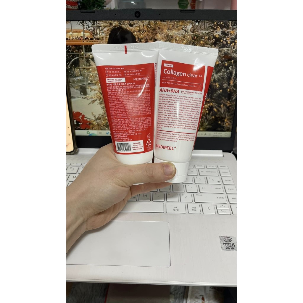 Bộ Sữa Rửa Mặt Làm Sạch Sâu Và Tăng Đàn Hồi Cho Da MEDI PEEL 300ml