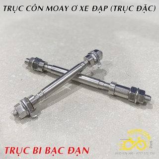 Trục côn moay ơ xe đạp trước sau - bi bạc đạn