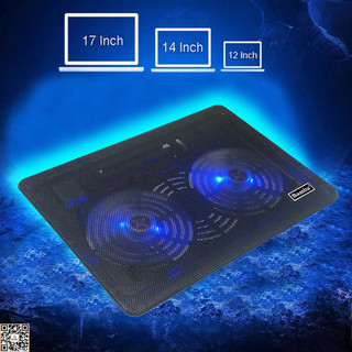 Đế tản nhiệt 2 quạt chỉnh độ nghiêng N99 - Quạt tản nhiệt N139