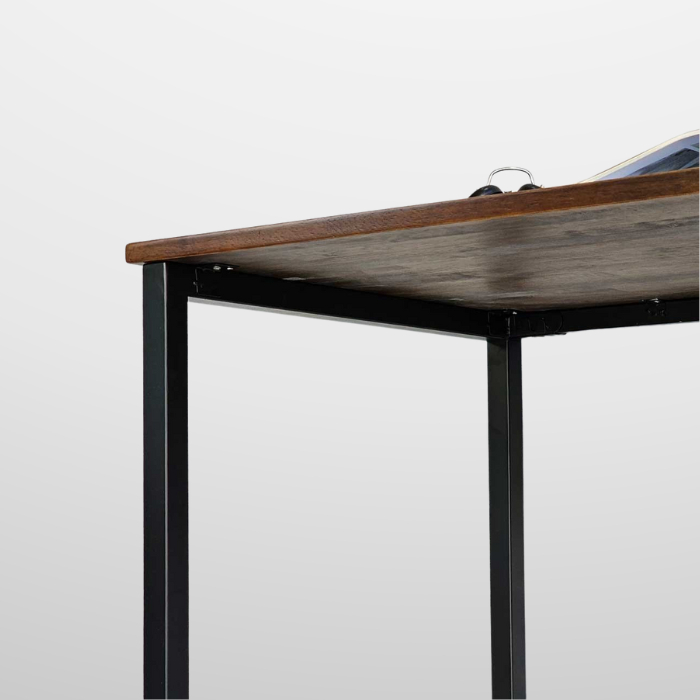 Bàn Gỗ Làm Việc Văn Phòng Cho Học Sinh Sinh Viên Chân Sắt Có Hộc Kéo 120x60x75 cm Mã BLV01 | UnderThinker Decor Revival | BigBuy360 - bigbuy360.vn