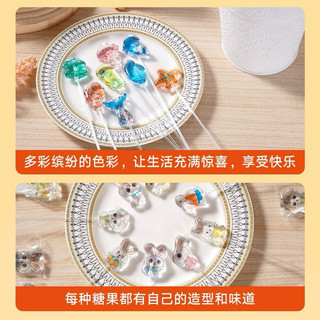Kẹo mút cây dài nhiều hình