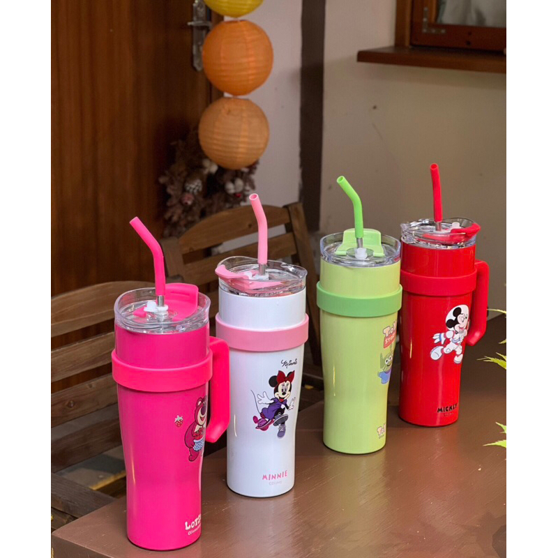 Ly Giữ Nhiệt 1200ml Kèm Ống Hút