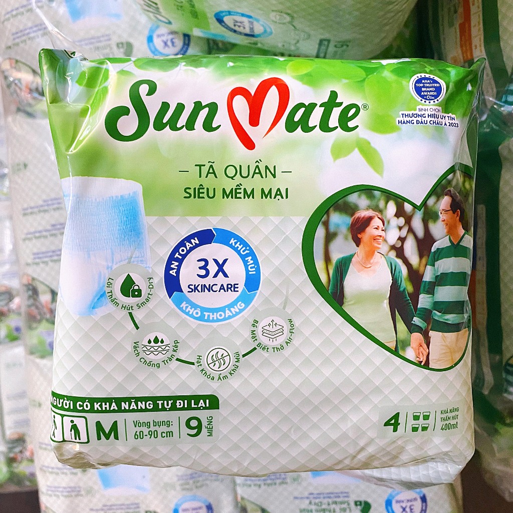 Tã quần siêu mềm mại SunMate M9